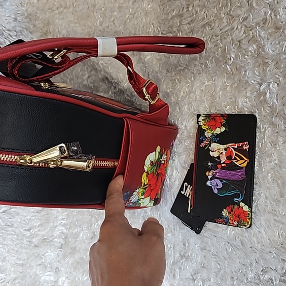 NWT Disney Villains mini backpack and cardholder - Picture 3 of 16